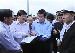 Chủ tịch nước thăm dân tái định cư thủy điện sông Tranh 2 
